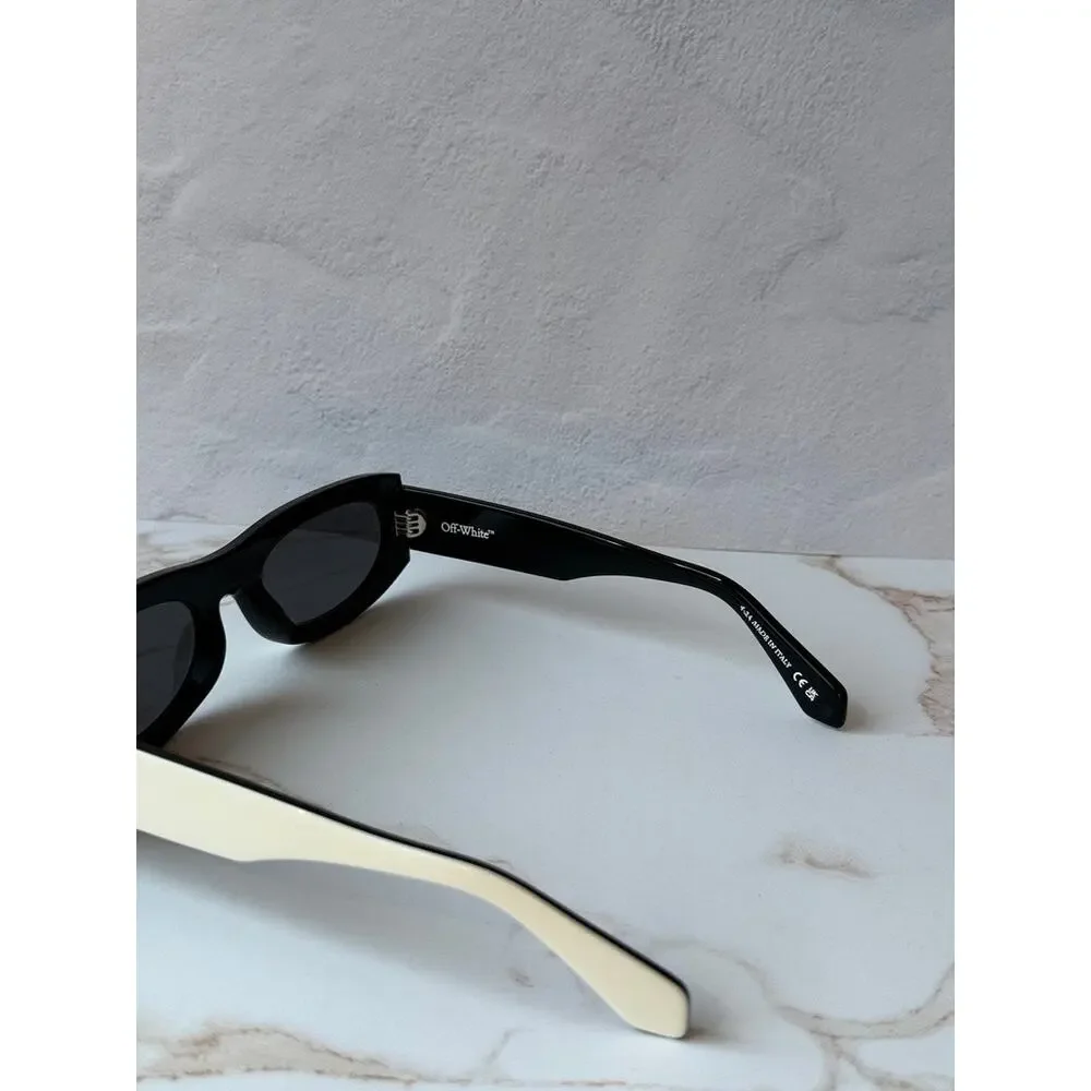 NEW Off White Orlando OERI130 White Unisex Sunglasses